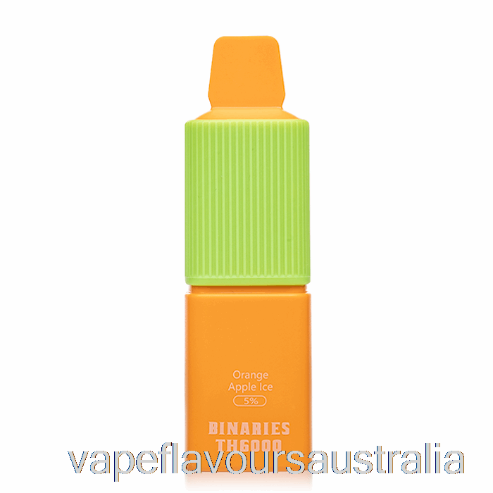 Vape Flavours Australia Horizon Binaries TH6000 Disposable Orange Apple Ice